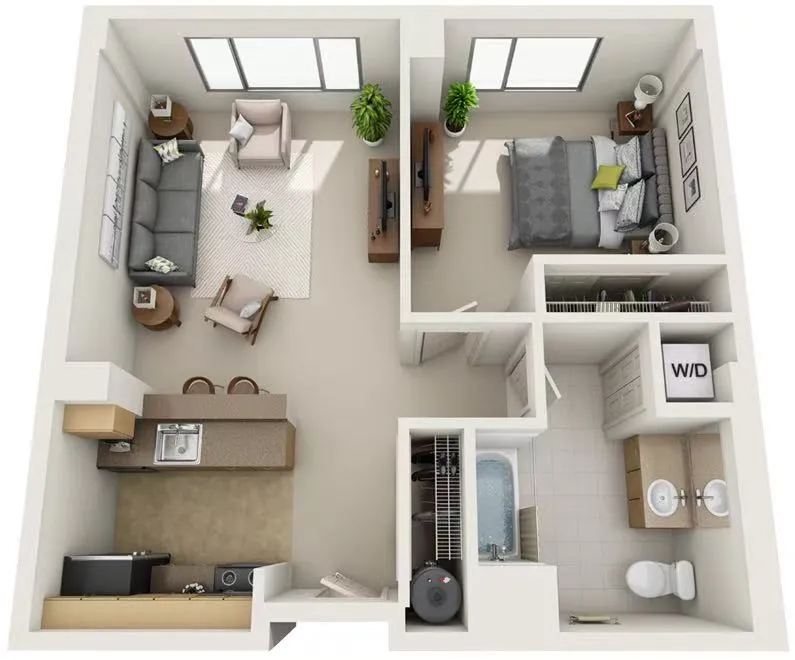 Luxury 1B1B Sublease in Malden - Image 3